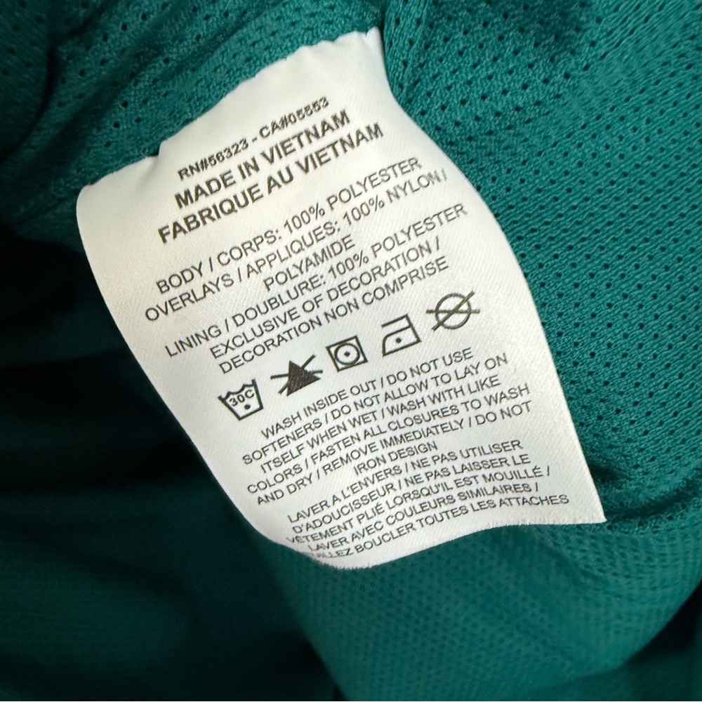Nike - Sherpa Half-Zip Sportswear Hoodie - Blue/Green - Women’s Small - Picture 8 of 8